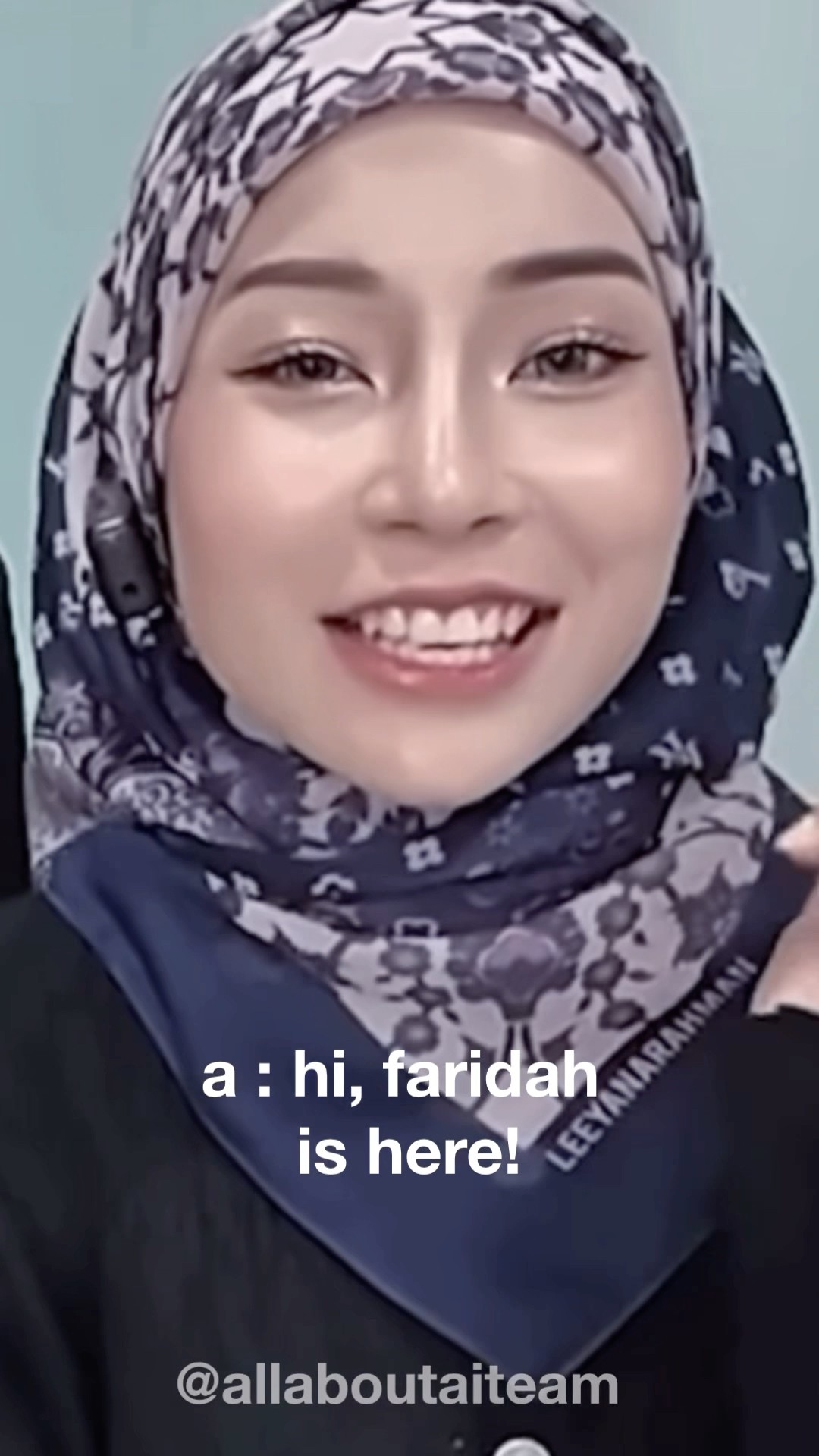 Supportive Giler Kakdah Payung Intro Kat Asslah ? #aiasslah #aifaridah #aielriss #aiteam